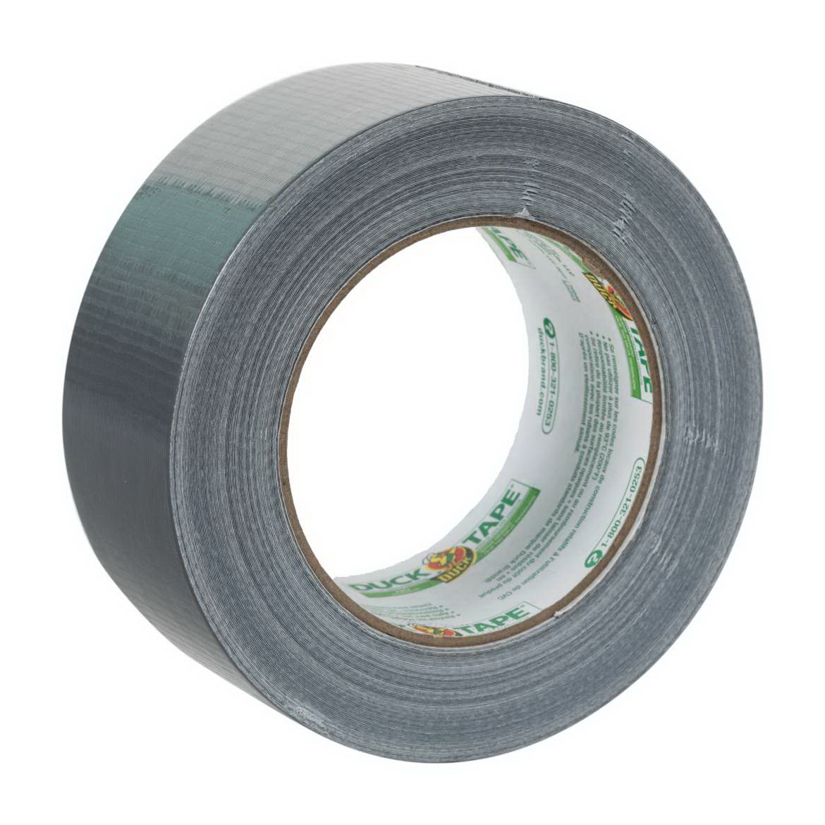 Duck 241637 Duct Tape, Solid, 20 yd L, 1.88 in W, Silver