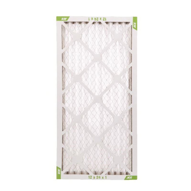 Air Filter, ACE, Pleated, MERV 8, 12 x in 24 x in 1 in - 2