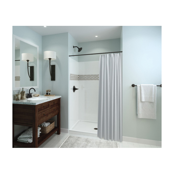 Tub & Shower Faucet, Delta, Porter, 1-Function Showerhead, 1-Handle, Oil Rubbed Bronze - 3