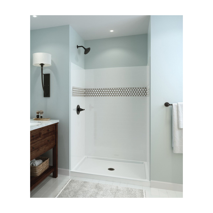 Tub & Shower Faucet, Delta, Porter, 1-Function Showerhead, 1-Handle, Oil Rubbed Bronze - 4