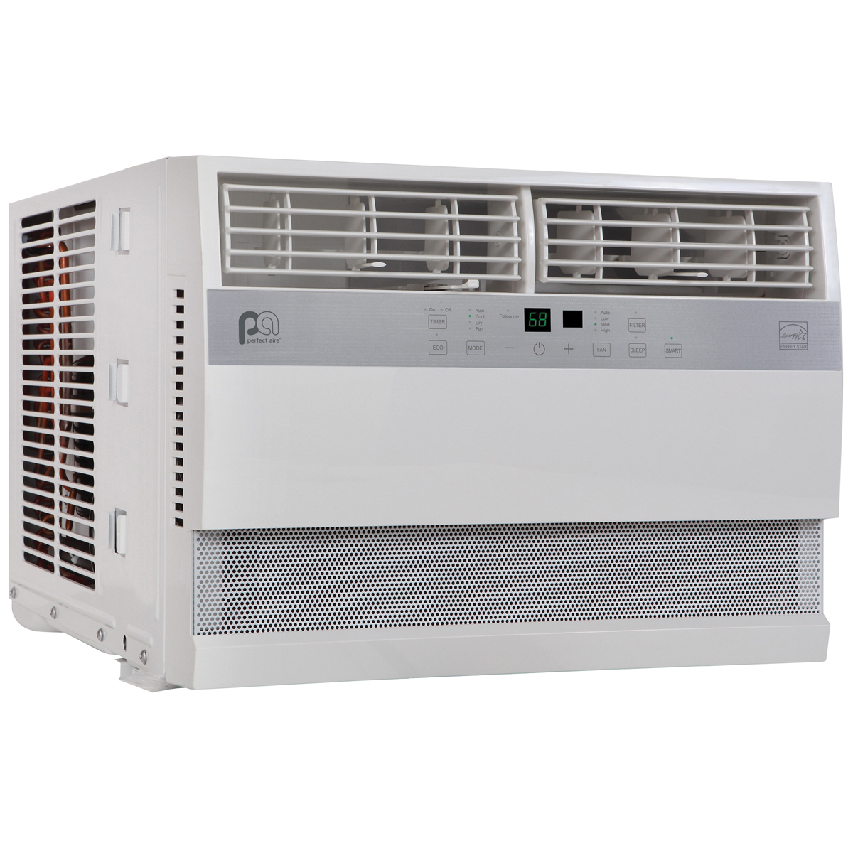 Perfect Aire 5SAC10000 Window Air Conditioner with SmarTek Wi-Fi Control, 115 V, 10,000 Btu Cooling, 12 EER, 12 CEER
