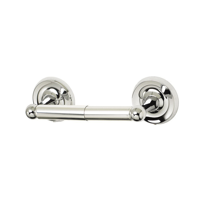355-0401 Toilet Paper Holder, Zinc, Polished Chrome, Wall Mounting