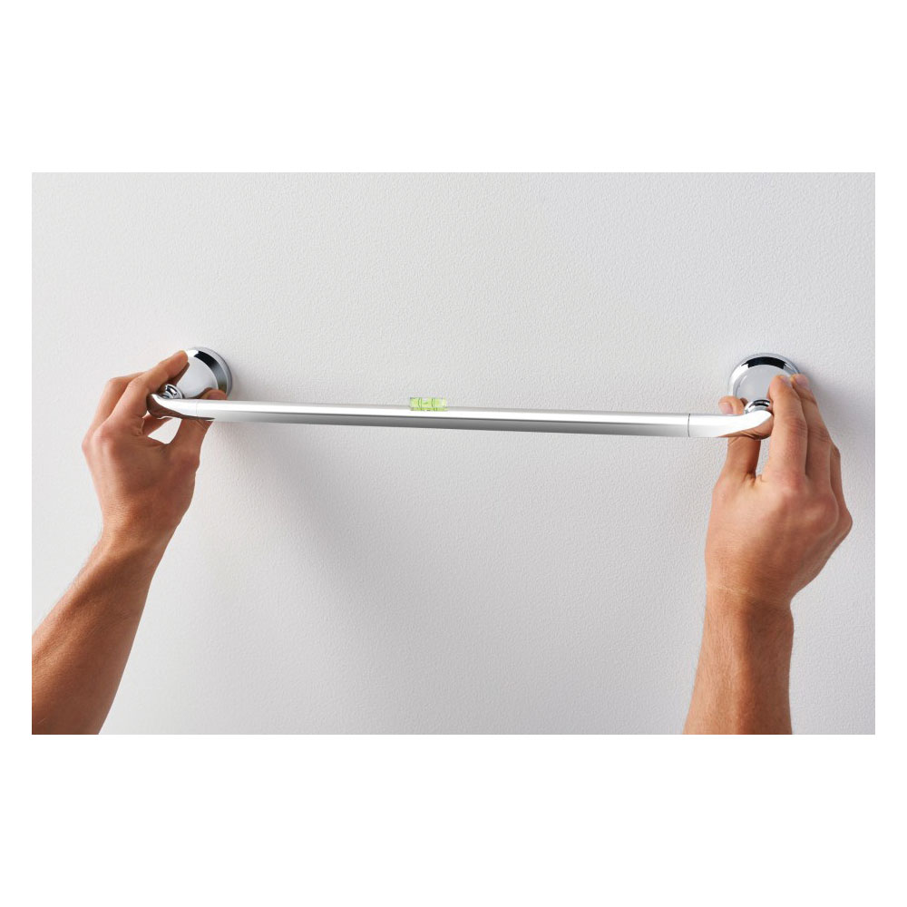 Hilliard Towel Bar, Moen, 24 in L, Chrome - 2
