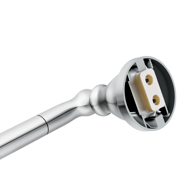 Hilliard Towel Bar, Moen, 18 in L, Chrome - 3