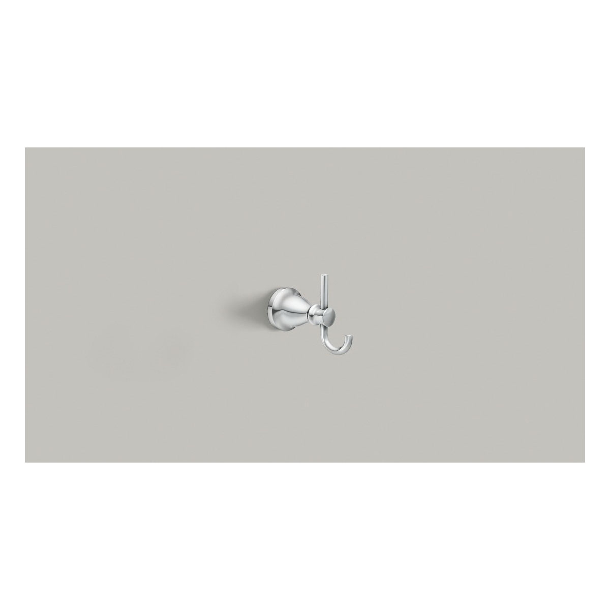 Hilliard Robe Hook, Moen, 2-Hook, Chrome - 2