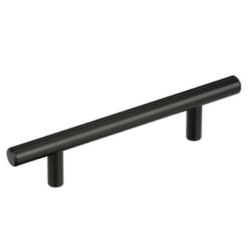 Bar Pulls Series BP40516BBR Center-to-Center Pull, 6-1/8 in L Handle, 1-3/8 in H Handle, 1-3/8 in Projection