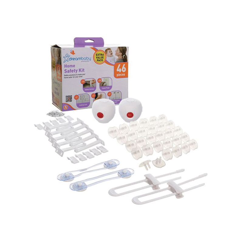 L7011A Home Safety Value Kit, Plastic, White