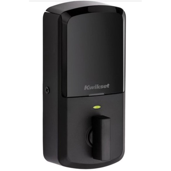 Electronic Lockset, Kwikset, Matte Black, Residential, AAA Grade, Zinc, Keypad Included - 2