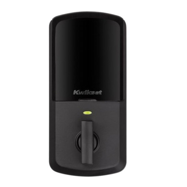 Electronic Lockset, Kwikset, Matte Black, Residential, AAA Grade, Zinc, Keypad Included - 4