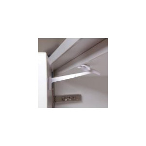 Secure Catch, Dreambaby, 3-1/4 in L, 1-1/16 in W, Plastic, White - 5