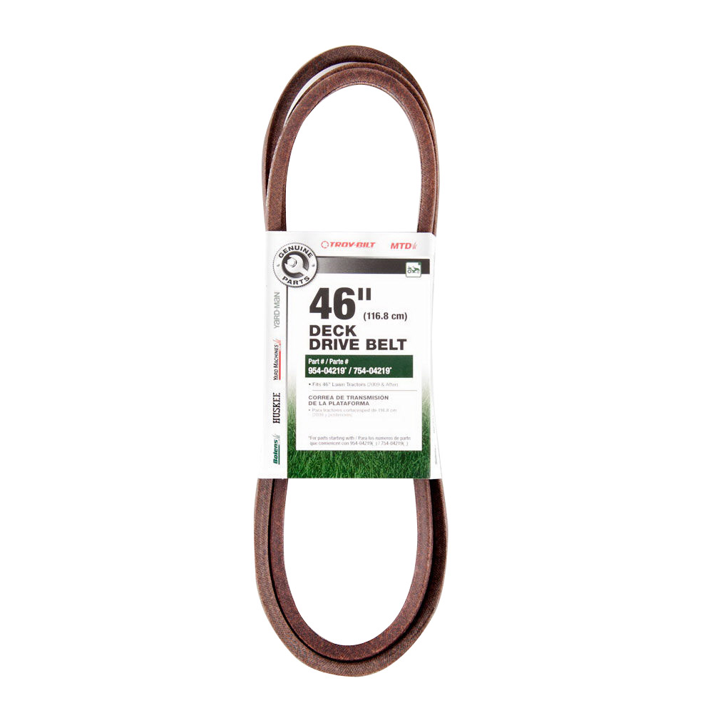 490-501-M009 Deck Drive Belt, 103.24 in L, 1/2 in W, 46 in Deck