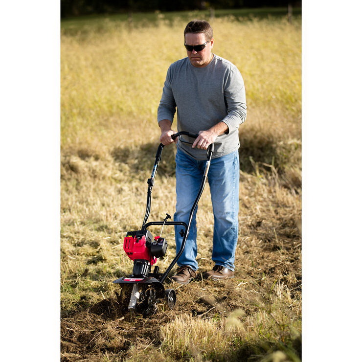 Gas Garden Cultivator, Troy-Bilt, 25 cc, 6 to 9 in Max Tilling W, 5 in Max Tilling D - 4
