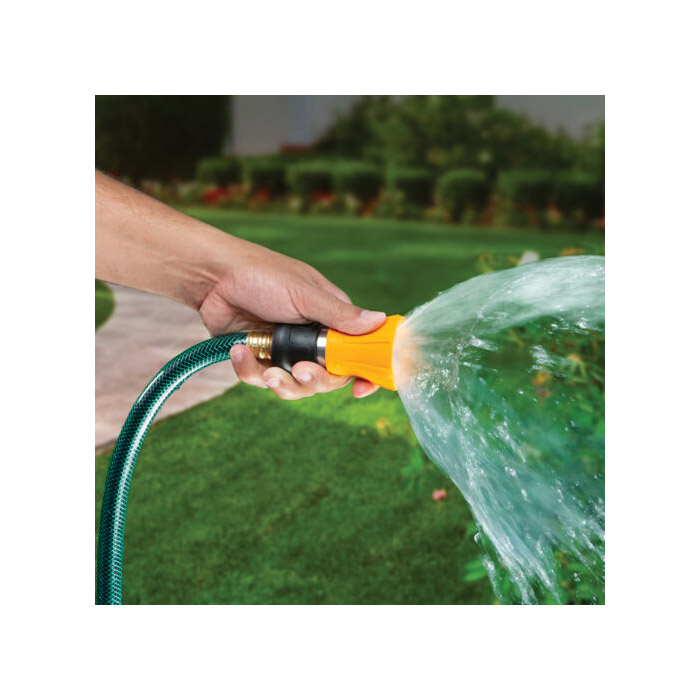 Fireman 2-Pattern Hose Nozzle, Melnor, Metal/Rubber - 2