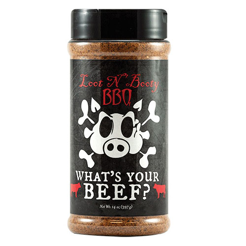 OW88400 BBQ Rub, 14 oz Bottle