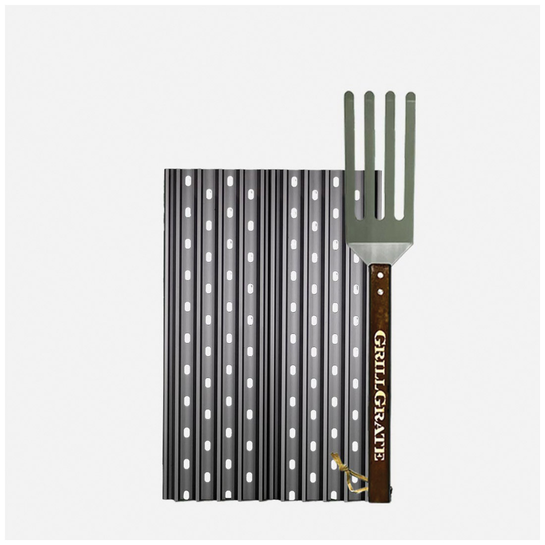 RGG15K-0003 Grill Grate Set, 15 in L, 15-3/8 in W, Aluminum, Anodized