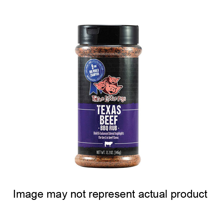 BBQ Spot OW71200 Texas BBQ Rub, 6.6 oz Bottle