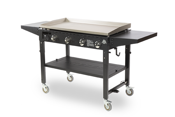 Pit Boss 10554 Outdoor Griddle Grill, 35.04 in H x 76.97 in W x 24.09 in D Dimensons, 62,000 Btu , 4-Burner, Black