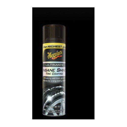 Ultimate Insane Shine G190315 Tire Coating, 15 oz, Aerosol Can, Liquid, Slight Chemical
