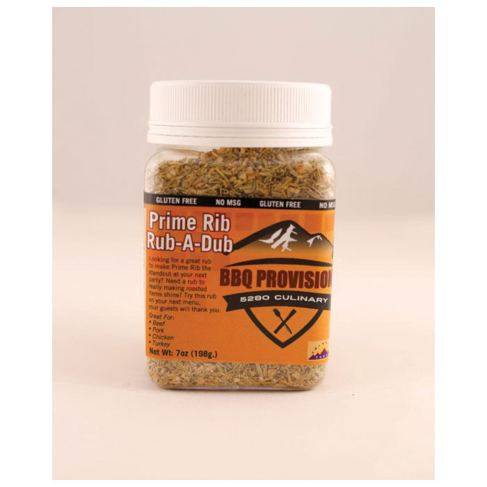 5280 CULINARY BBQ PROVISIONS PRIME RIB RUB-A-DUB BBQ RUB 7 OZ