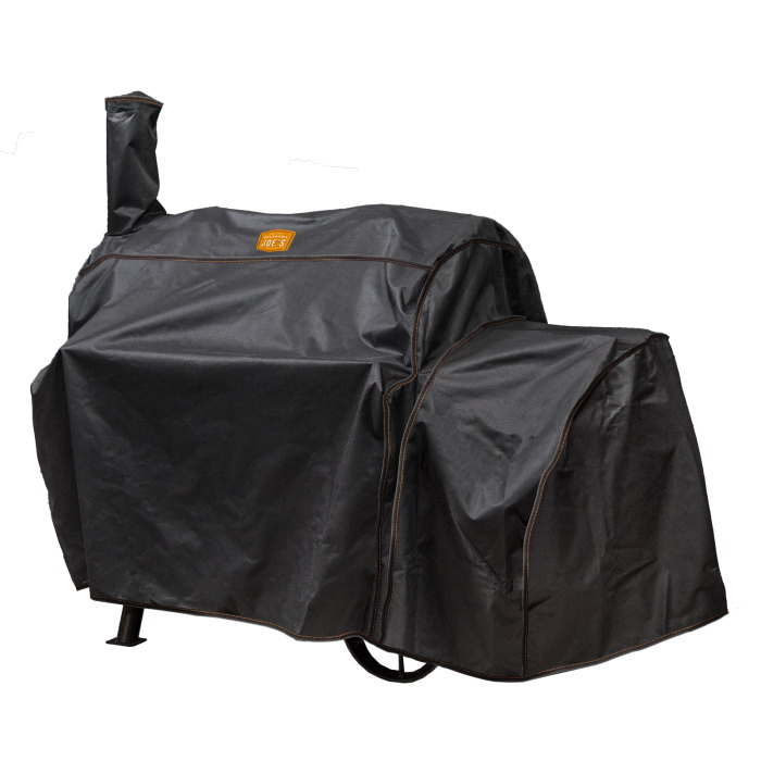 8259969P04 Heavy-Duty Smoker Cover, 57 in W, 38 in D, 53 in H, Polyester/PVC, Black