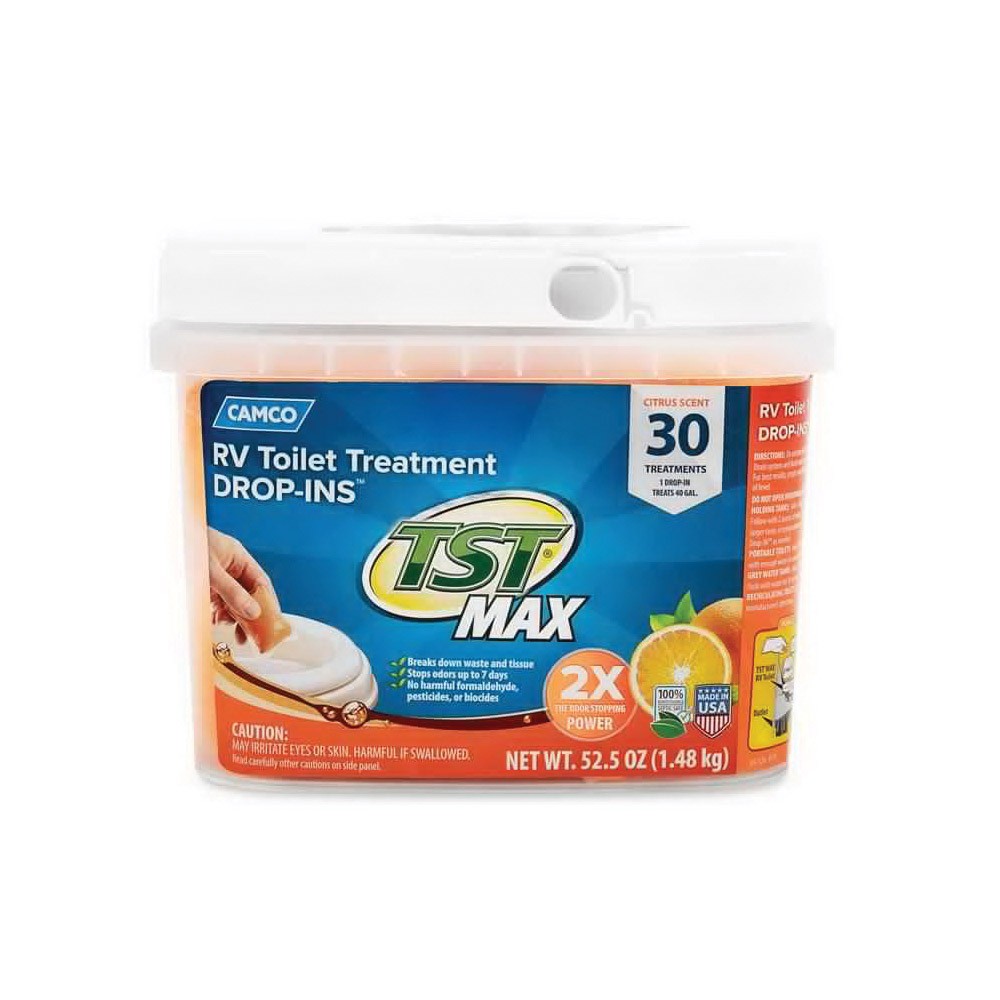 DROP-INS 41183 RV Toilet Treatment Bucket, Powder, Citrus