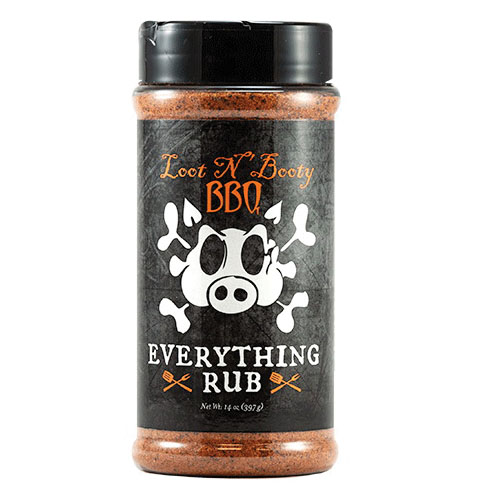 OW88217 BBQ Rub, 14 oz Bottle