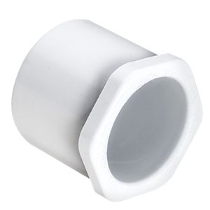 Spears 437-421 Flush Reducer Bushing, 4 x 2-1/2 in, Spigot x Socket, PVC, White, SCH 40 Schedule - 1