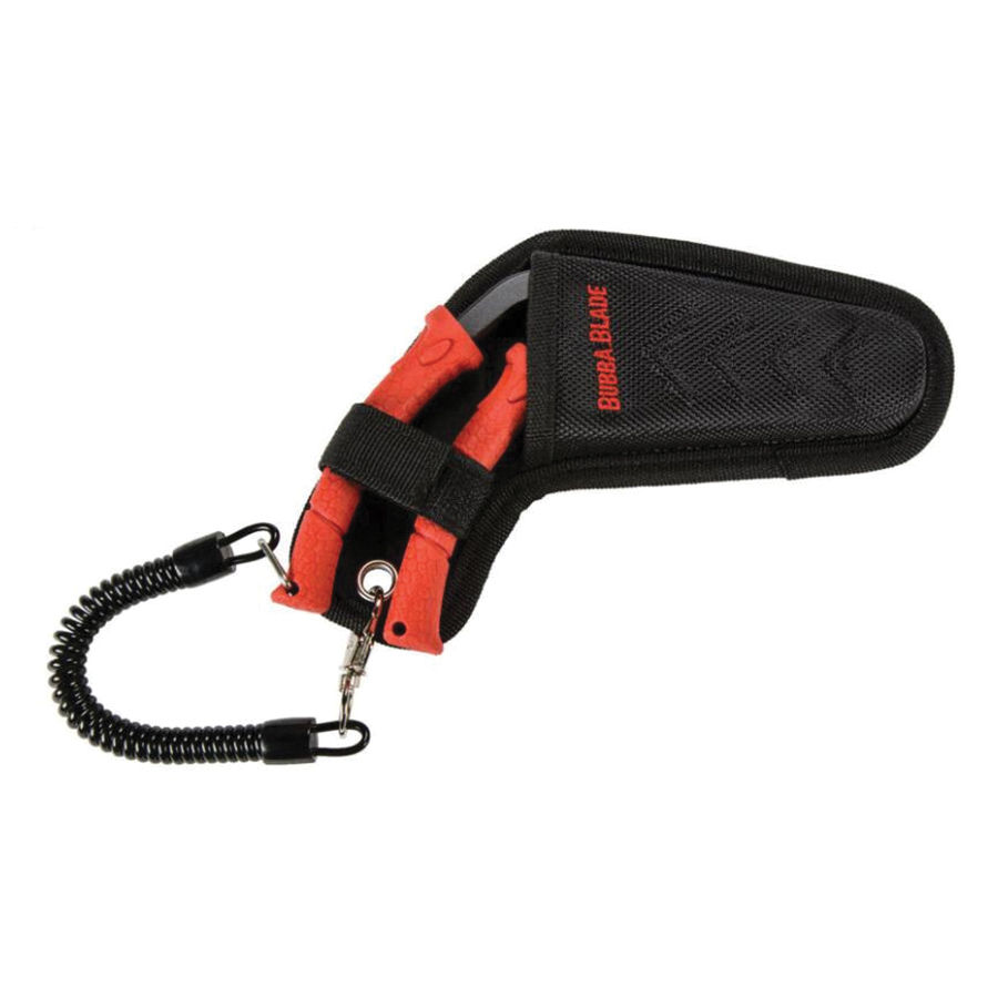 Bubba 1085969 Plier, 6-1/2 in OAL, Red Handle, Pistol-Grip Handle, 3 in L Jaw - 3