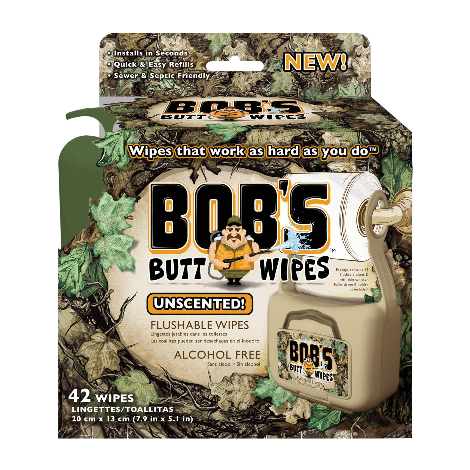 Bobs Butt Wipes BOB300G