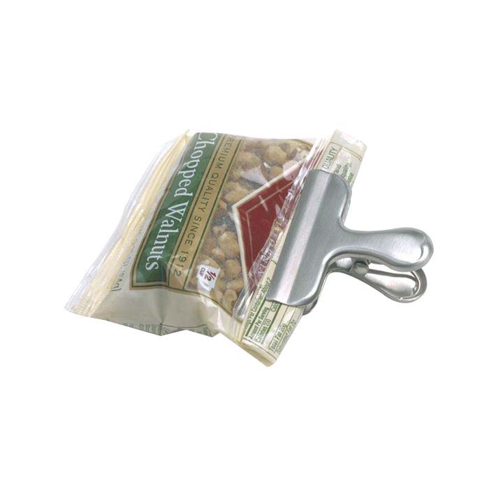 Norpro 168D Bag Clip, Stainless Steel, For: Chips, Coffee, Bread, Crackers and Cookie Bags - 3