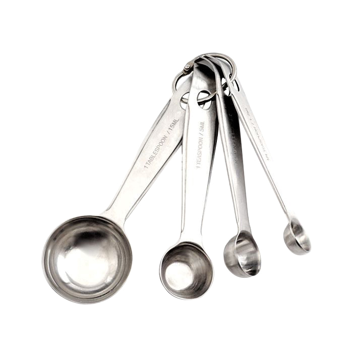 Norpro 3051 Measuring Spoon Set, 4-Piece, Stainless Steel - 2
