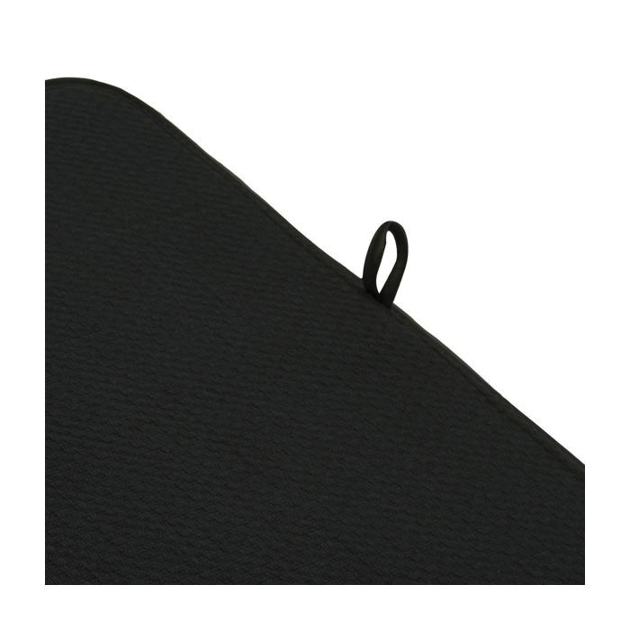 Norpro 359E Dish Drying Mat, 18 in L, 16 in W, Microfiber, Black - 4