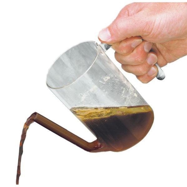 Norpro 3021 Gravy Fat Separator, 2 Cups, 5 in L, 6-1/2 in W, 3 in H, Tempered Glass - 4