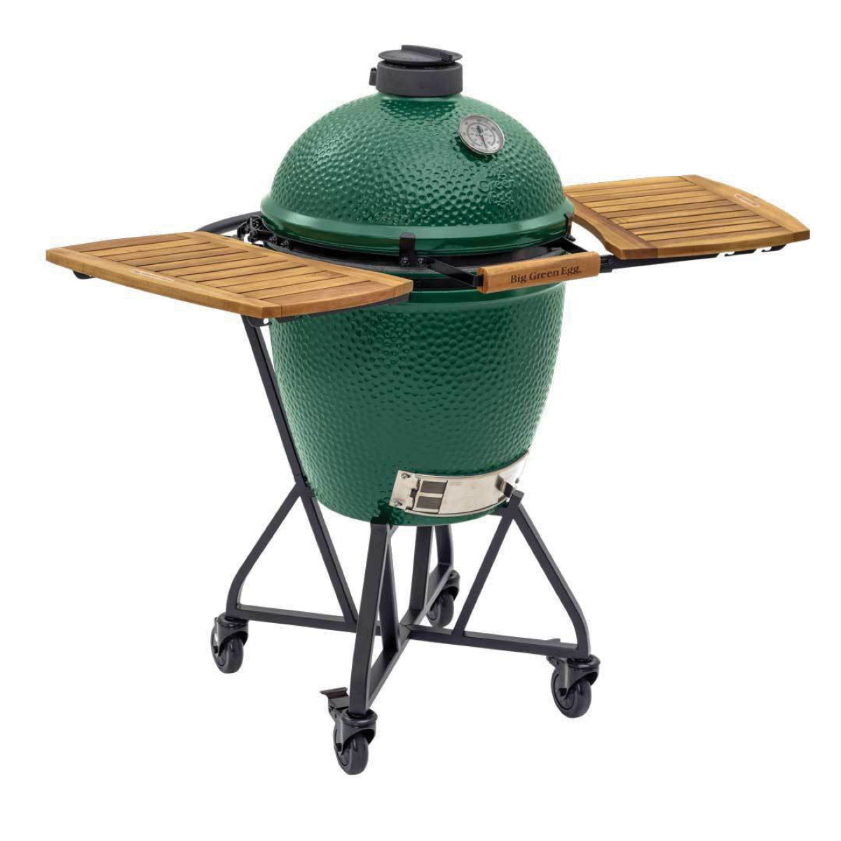 Big Green Egg 121127 Egg Mate, 21 in L, 15 in W, Acacia Wood, for Large EGG - 2