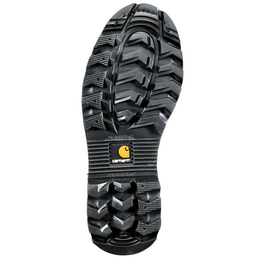 Carhartt CWP1151-BK-8.5 Work Boots, 8.5, Black, Leather Upper, Slip-On Closure - 2