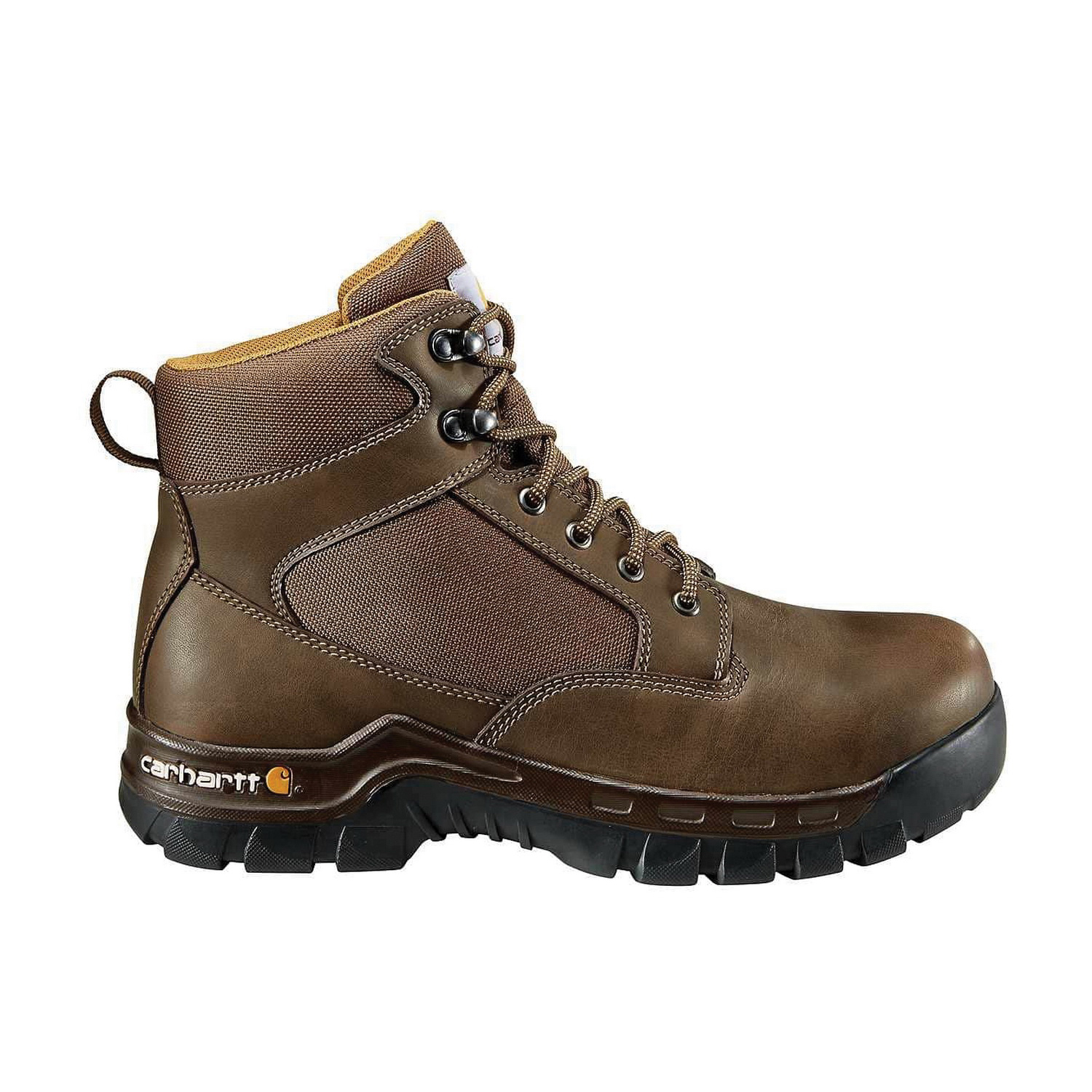 Carhartt CMF6284-8 Work Boots, 8, Brown, Fabric Upper, La...