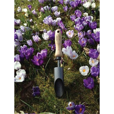 TIERRA garden DeWit 31-0909 Bulb Planter, 4 in L x 1-1/2 in W Head, Boron Steel Head, Ash Hardwood Handle, 10-1/2 in OAL - 2