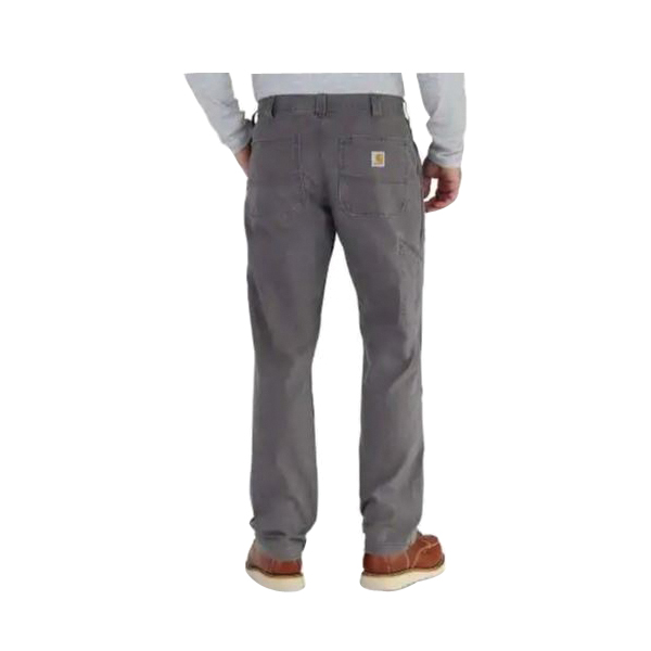 Carhartt 102291-30630 33A Rigby Dungaree Pants, 33 in Waist, 30 in L Inseam, Peat, Relaxed Fit, Stretchable - 2