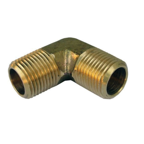 Larsen 17-8848U Larsen 17-8848U Pipe Elbow, 1/2 in, MIP x MIP, 90 deg Angle, Brass - 1