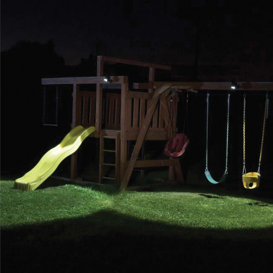 Mr Beams MB390 Series MB390-BRN-01-00 Sensor Spotlight, 4 W, LED Lamp, 400 Lumens Lumens, 5000 K Color Temp - 3