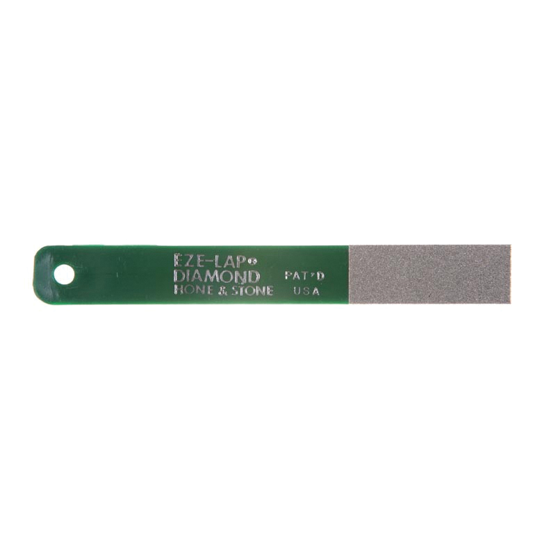 EZE-LAP L Series LM Hone and Stone, 6 in L, 3/4 in W, 3/16 in Thick, 400 Grit, Medium - 4