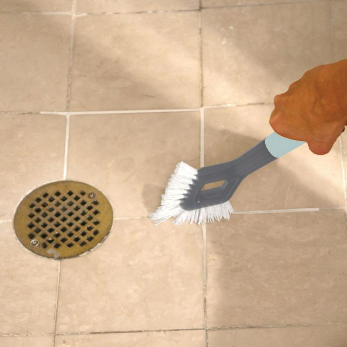 Casabella SMART SCRUB 8515933 Heavy-Duty Grout Brush, 3-1/2 in W Brush - 2