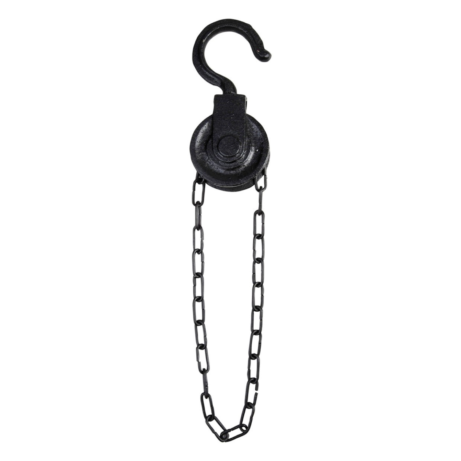 Esschert Design TT188 Pulley, Cast Iron, Black - 2