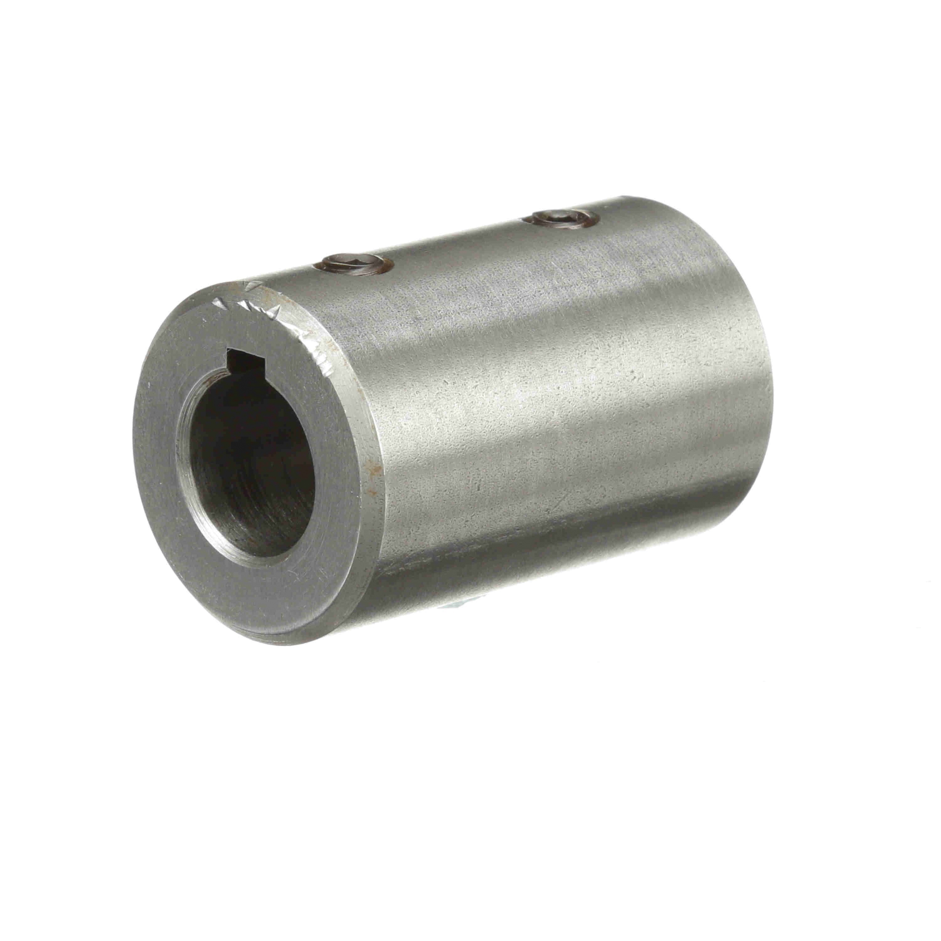 Browning CS 10K Rigid Sleeve Coupling, 5/8 in Dia Bore, 1-1/4 in OD, 2 in OAL, Steel - 2