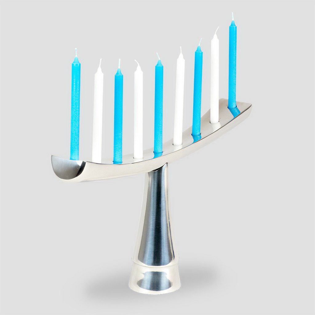 GoodLight CHAN-MULTI Chanukah Candle, 45 min Burn Time, Multi-Color - 2