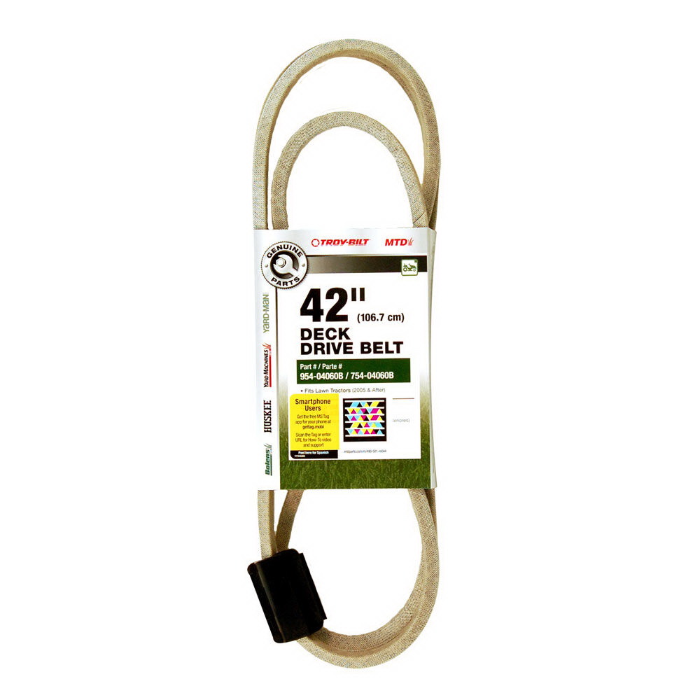 490-501-M044 Deck Drive Belt, 96-1/2 in L, 1/2 in W, 46 in Deck