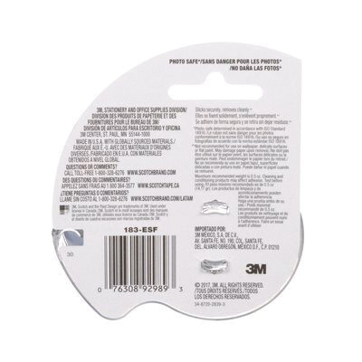 Wall Safe Tape, Scotch, 18 yd L, 3/4 in W, Clear - 4