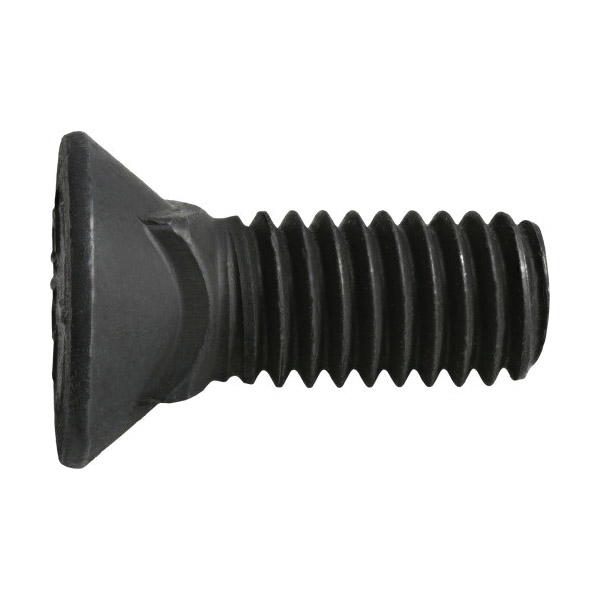 Plow Bolt, Hillman, Steel 3/8 in x 16 1 in, Grade 5 - 2