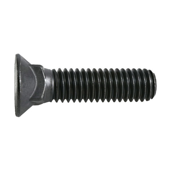 Plow Bolt, Hillman, Steel 3/8 in x 16 1-1/2 in, Grade 5 - 2