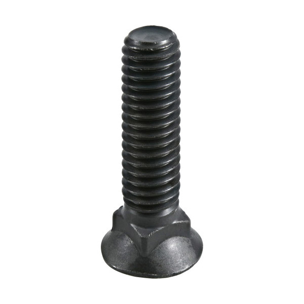 Plow Bolt, Hillman, Steel 3/8 in x 16 1-1/2 in, Grade 5 - 4